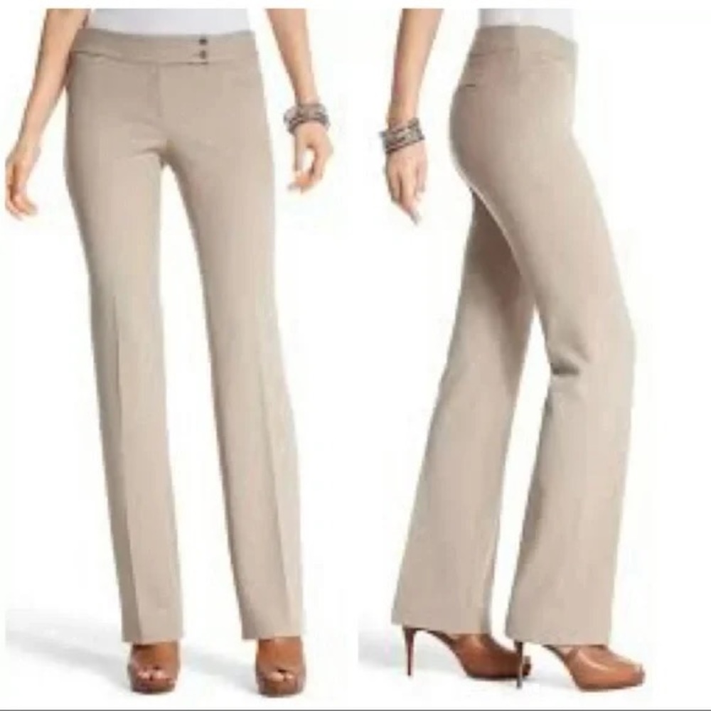 White House Black Market Double-Weave Legacy Modern Bootcut Pant